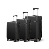 2025 Luggage Set 3-Piece 20' 24' 28' Suitcase Travel Bag with Multi-Directional Wheels Password Lock Large Capacity Carry on