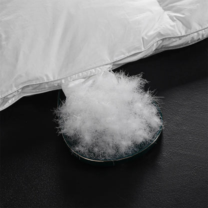 Luxurious Real Goose Down quilts duvets with a bulkiness of 800+ and a cleanliness of 1000+ Soft Comforter Warmth High Grade