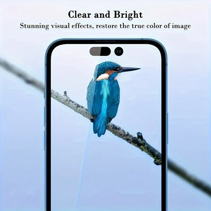 6 In 1 Phone Screen Protector + Lens Protector Tempered Glass For IPhone 11 12 13 14 15 16 Pro Max 14Plus 15Plus Protector