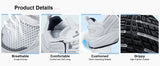Baasploa Women Running Sneakers Mesh Breathable New Summer Walking Shoes Female Cushioning Elasticity Comfort Soft Sport Shoe