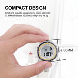 Motorcycle Digital Clock Waterproof Motorbike Stick-on Dashboard Car Clock Car Stick-On Mini Watch For Dashboard Boat Bike