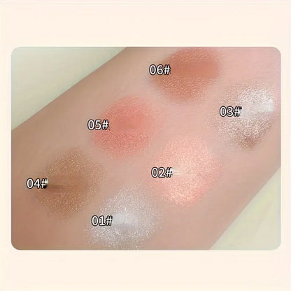 Eyeshadow Stick Pencil Waterproof Glitter Matte Eyeshadow 2 in 1 Pearly  Makeup High Pigmented Eyelid Under Crease Eyeshadow Pen