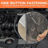 Universal Nylon Cable Tie Buckle Auto Fastener Screw Replacement Clip Car Fender Trunk Engine Guard Panel Wire Management Secure
