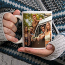 O-Outer Banks Anime Coffee Mug Tea Cup 11oz Coffee Cup Funny Birthday Gifts for Women and Men Ceramic Mug Personalized Cup