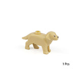 New Animal Chihuahua Parts MOC Building Blocks Farm Ranch City Zoo Family Pet Dog Bricks Toys Compatible With LEGO