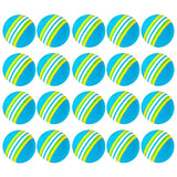 20pcs Golf Balls Light Rainbow Ball Range Ball 42mm Diameter Red Blue Yellow 3 Colors Pracitce Sports Ball Indoor Outdoor