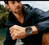New 1400mAh Big Battery Smart Watch Men Outdoor GPS Flashlight IP68 Waterproof Bluetooth Call AMOLED Military Sports Smartwatch