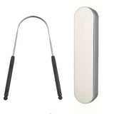 1PCS Stainless Steel Tongue Scraper Oral Tongue Cleaner Brush Tongue Toothbrush Oral Hygiene High Quality Tounge Scraper