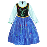 Snow Queen Elsa Dresses for Girls Costumes Kids Cosplay Halloween Princess Children Gowns Clothing Party Dresses Outfits 2-10Yrs