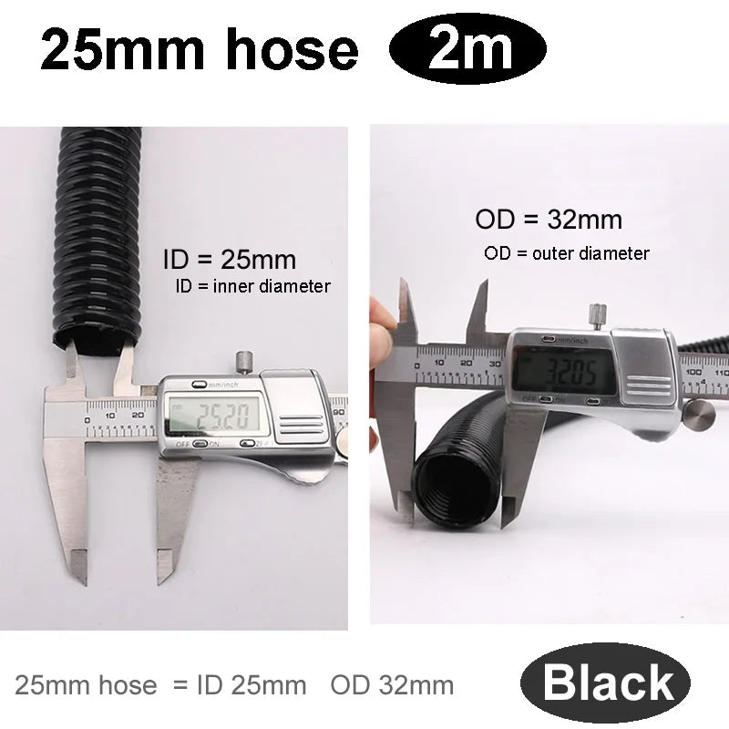 vacuum cleaner bellows  straws thread Hose soft pipe durable inner 25mm 28mm 32mm 40mm vacuum cleaner parts