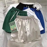Trendy Brand Casual Loose-fit Men's Shorts Summer Home Comfort Sweatpants Sleepwear Stylish Five-piece Pants