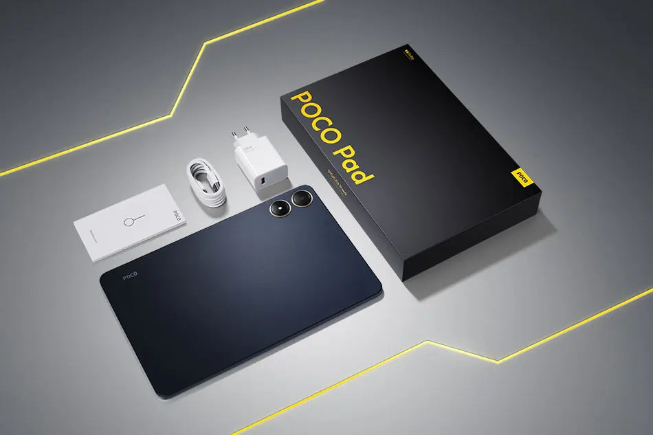 Global Version POCO Pad Tablet 12.1'' 120Hz 2.5K LCD Display Snapdragon 7s Gen 2 Octa core 10000mAh Battery 33W Charging
