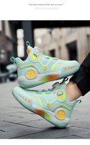 High Designer Basketball Shoes For Men Trend 2024 High Top Sneakers Brand Platform Non-slip Basketball Tennis Men Gym Shoes