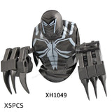Movie Game Mini Action Figures Big Size Building Block Mecha Assembled Accessories Figure Building Block Toy For Children Gifts