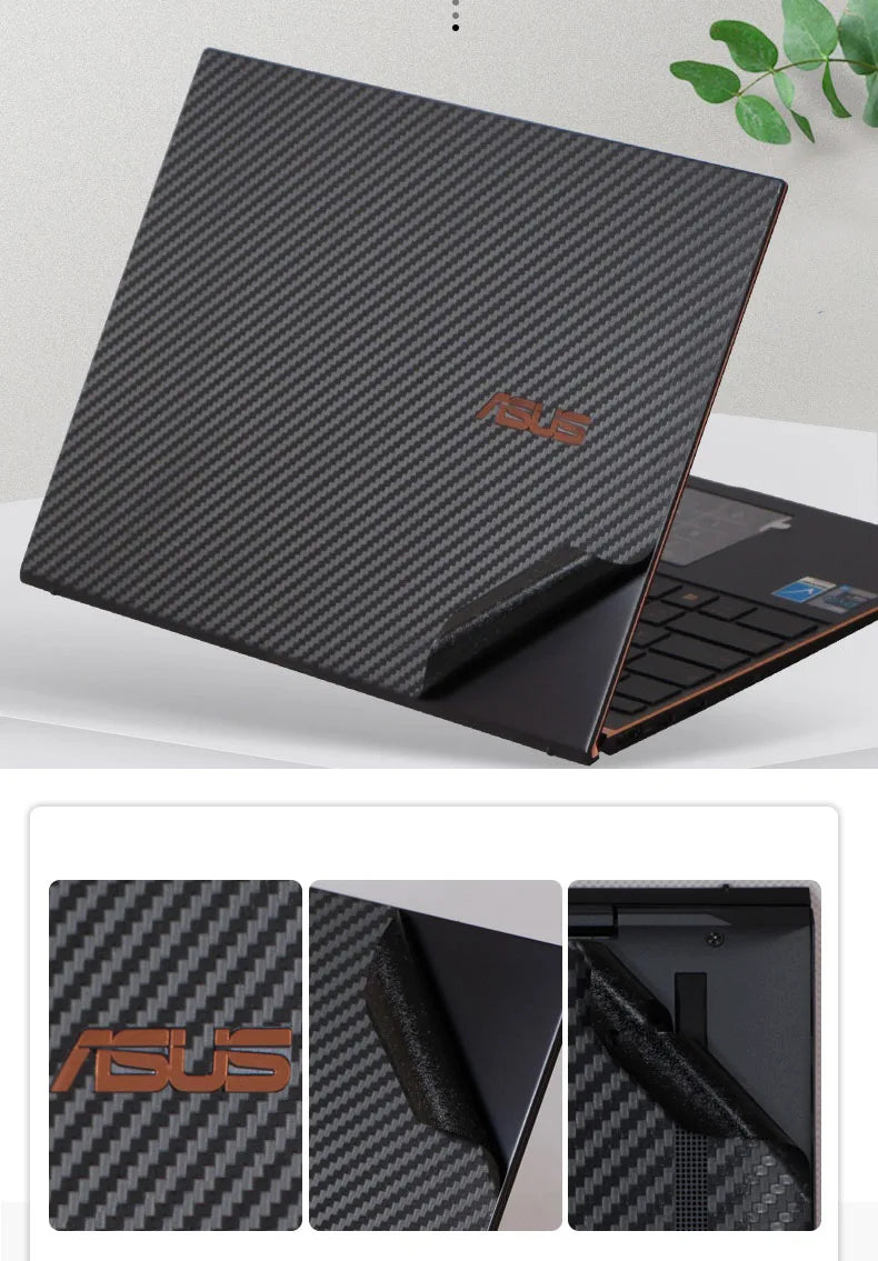 KH Vinyl Laptop Sticker Skin Decals Protector Cover for 2021 ASUS Vivobook Pro 15 OLED K3500 M3500
