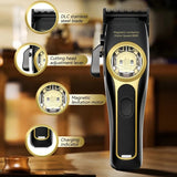 Kemei Hair Clippers KM-2373 Professional Cordless Hair Trimmer Electric Men Hair Cutting Machine Magnetic Motor 8800RPM Clippers