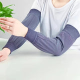 Summer Cooling Arm Sleeves Sun UV Protection Hand Cover Arm Warmers Sports Running Fishing Cycling Basketball Sunscreen Sleeve