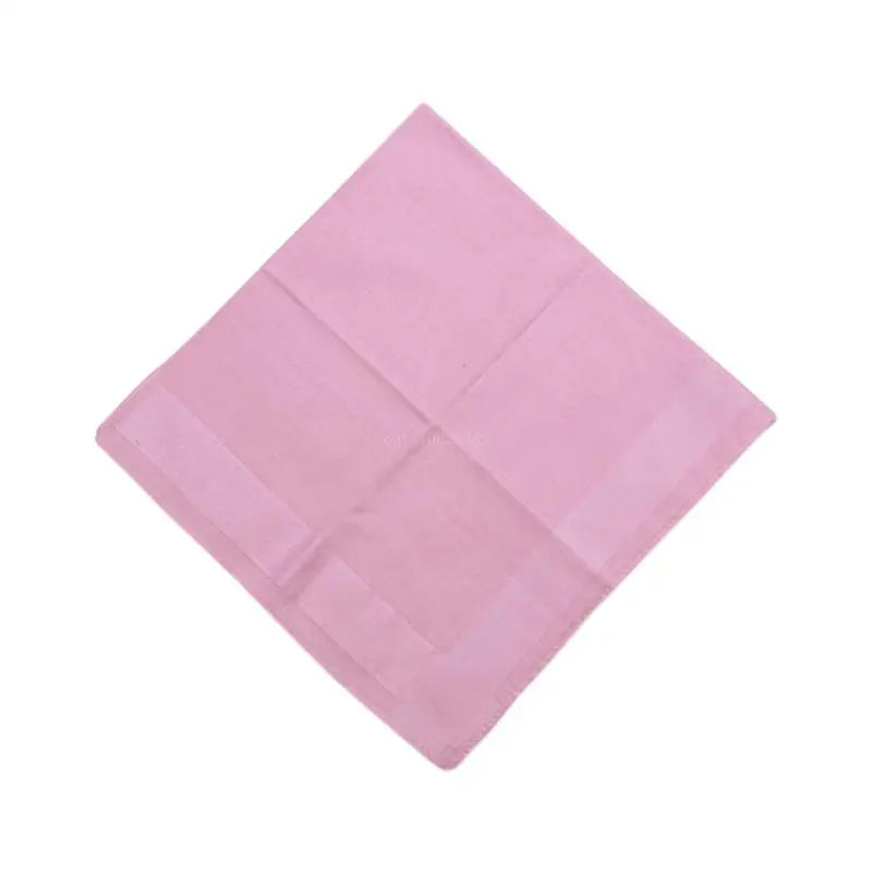Men High Quality Cotton Handkerchief To Send Elders Square Scarf Retro Napkin Soft Sweaty Women Quick Drying Pocket Handkerchief