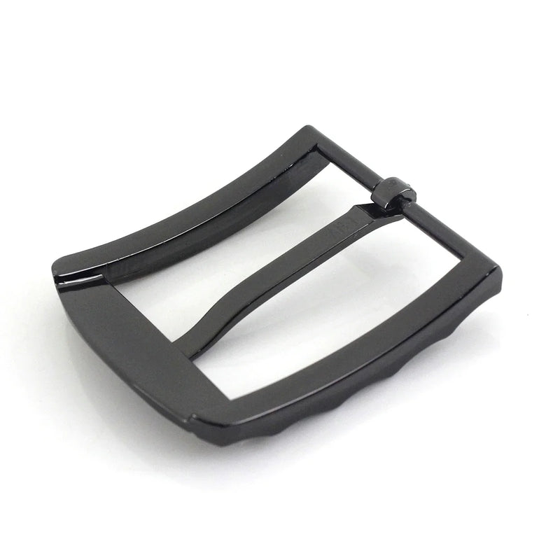 1piece 40mm Metal Belt Buckle Half Heel Bar Buckle Men's  Single Pin Buckle Leather Belt Parts Accesories DIY Fit for 36-39mm