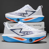 Unisex Sports Running Shoes for Men Women Training Soft Rebound Shock-Absorbing Summer Outdoor Jogging Shoes for Teenagers