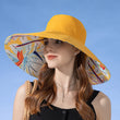 Xinbaoguan 100% Cotton European and American Cross-Border Women's New Double-Sided Fisherman Hat Summer Enlarged Brim Sun Hat