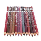 Professional Wood Lip liner Waterproof Lady Charming Lip Liner Soft Pencil Makeup Women's Long Lasting Cosmetic Tool 28Color