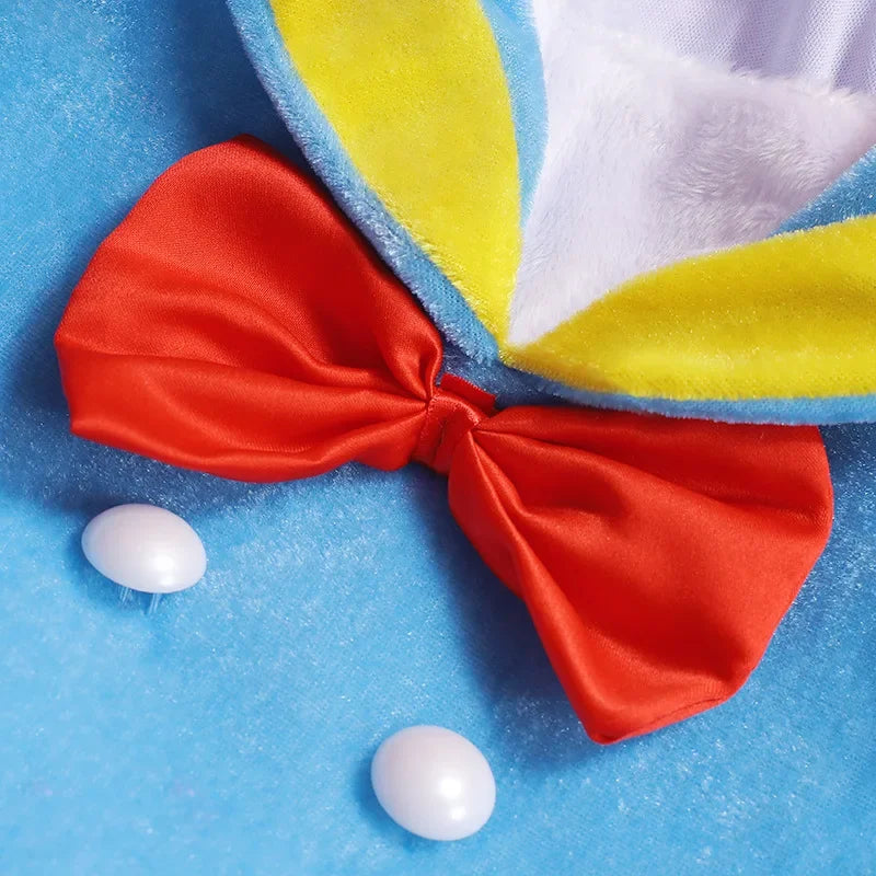 Anime Donald Duck Daisy Cosplay Costumes Boys Girls Prom Wear Kids Birthday Carnival Party Dress Up Stage Prop Cute Kids Clothes