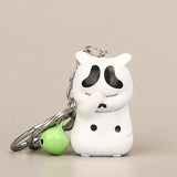 Cartoon Kittens Keychain Cure Animal Key Chain Creative Cat Pendant for Women Car Keyring Purse Bag Accessories Gifts