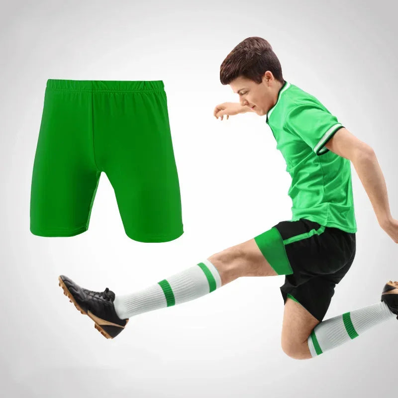 Summer Children Boy Capri Running Tights Pants Kids Basketball Football Soccer Fitness Exercise Sport Cropped Leggings Shorts 40