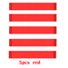 5 pieces-red
