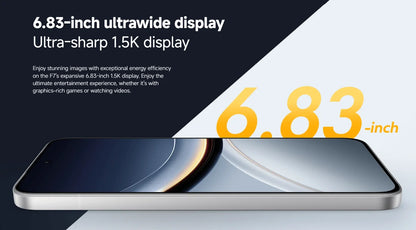 POCO F7 5G NFC Snapdragon Smartphone®8S Gen 4 Battery 6500mAh 90W 6.83 1.5 K 120Hz AMOLED Camera 50MP