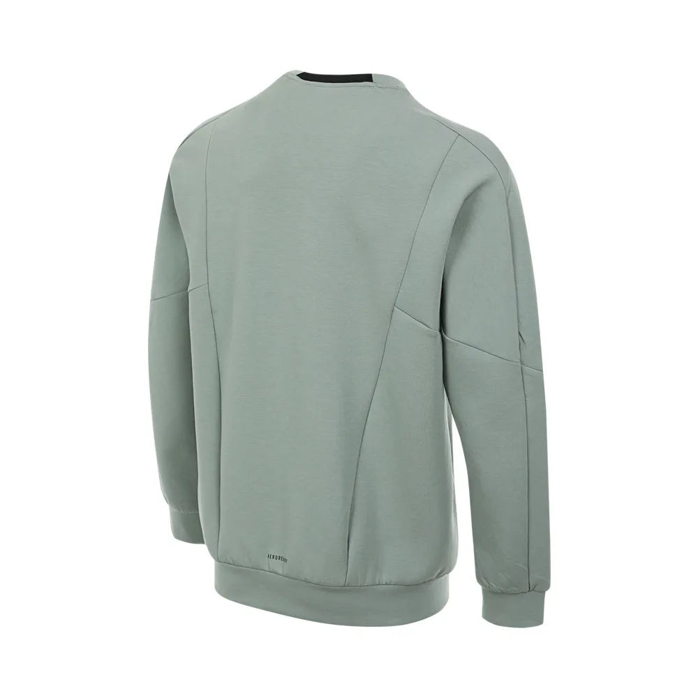 Sudadera con capucha de punto Adidas D4T Crew para hombre 2025 JI8166