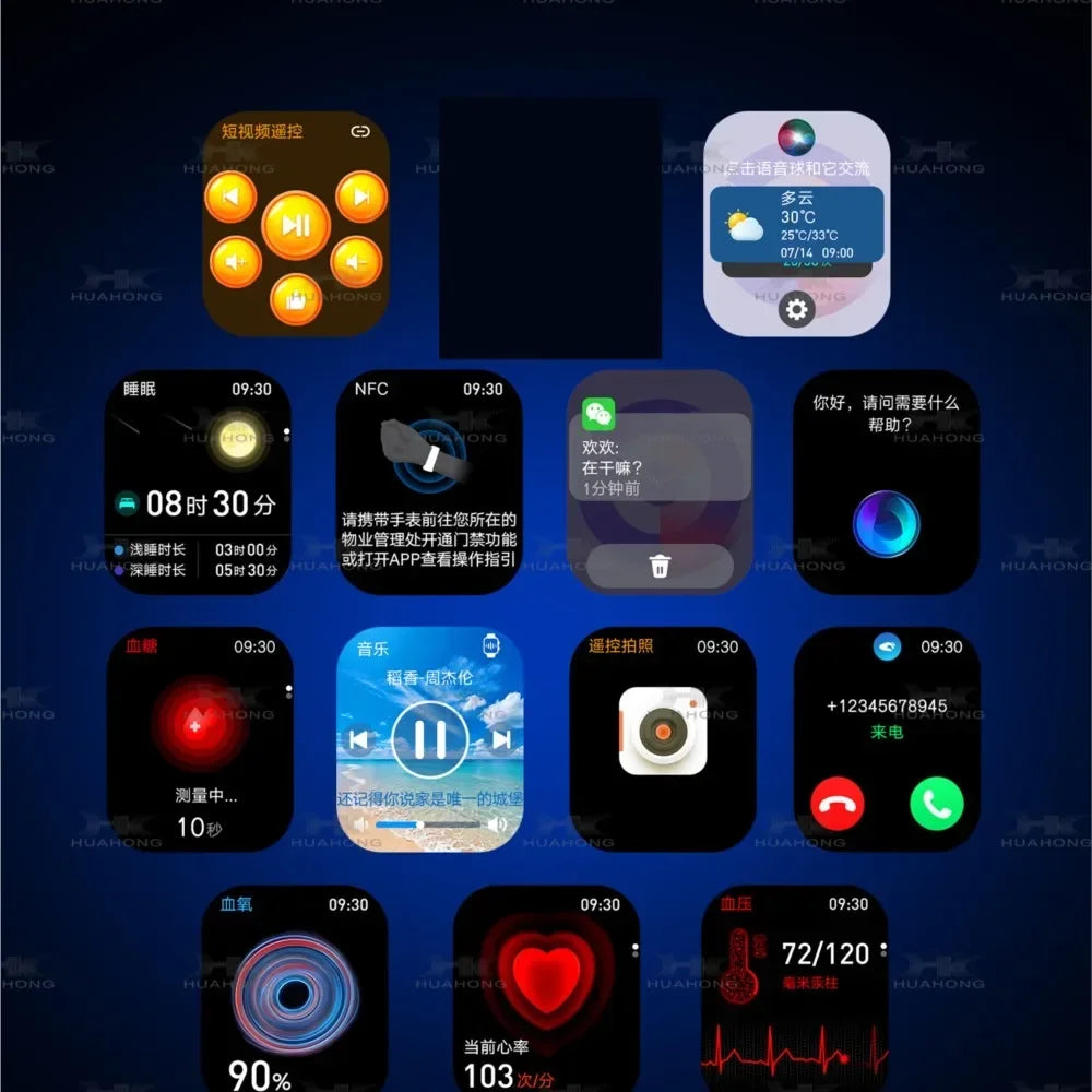 Fashion Watch HK10 Pro Smart Watch NFC ChatGPT 2.02'' Music Bluetooth Call Fitness Tracker Ai Voice Sports SmartWatch Men Women