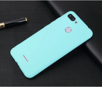 Funda de silicona TPU mate para Xiaomi Redmi 6 6A (5,45 pulgadas)