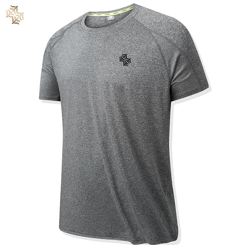SBWL Camiseta ligera de secado rápido para hombre, de alta calidad, para correr al aire libre, caminar, entrenar, perder peso, deportes, fitness