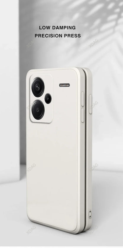 Original Soft Case for Xiaomi Redmi Note13 Note 13 Pro Plus Pro+ 13Pro+ 5G Shockproof Full Protective Liquid Silicone Back Cover