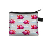 Carteira Portfel Men Wallet Women Cartera Mujer Female Short Cute Flower Zero Wallet Simple Fashion Card Bag Coin Purse Key Case