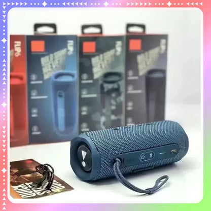 Nuevo altavoz Flip6 Bluetooth multifunción TWS con subwoofer portátil para exteriores, altavoz dual inalámbrico para cine en casa.