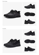 Baasploa Men's Anti-Skid and Wear-Resistant Hiking Travel Shoes Fashion Waterproof Outdoor Sneaker Comfortable Male Sport Shoes