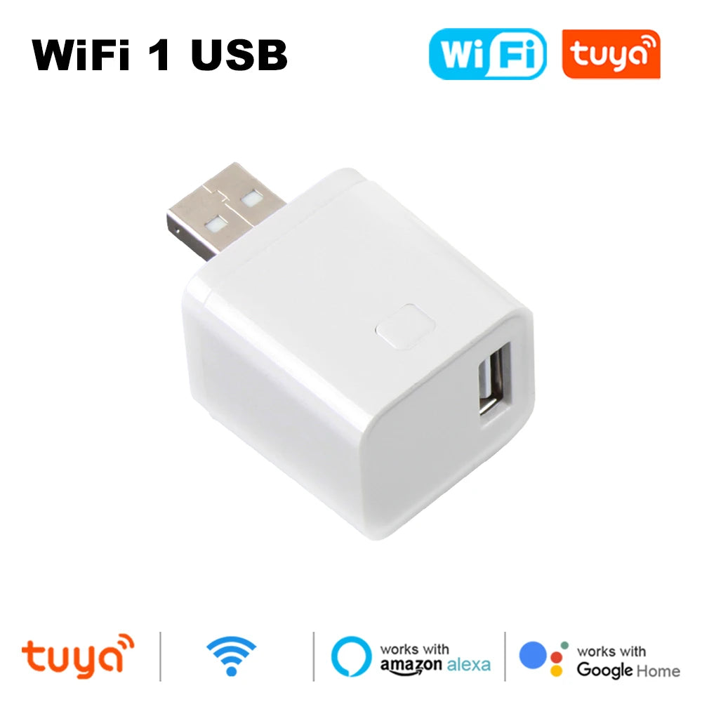Tuya wifi/zigbee inteligente micro usb adaptador interruptor 5v mini adaptador de alimentação usb tomada carga temporização para alexa google casa yandex alice