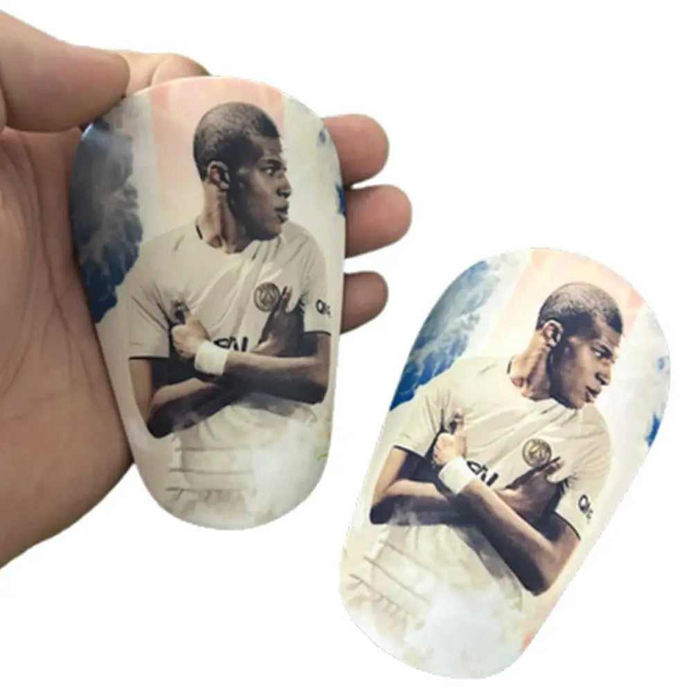 1 Pair Mini Shin Guards, Soccer Protective Gear, Protective Equipment Shin Guards, Soccer Fans Collection Pads