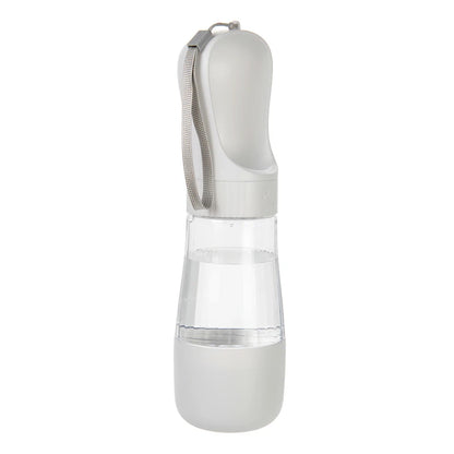 Portable Dog Water Bottle With Food Container Travel 2 in 1 Pet Water Dispenser For Small Large Dogs Cat Labrador Drinking Bowls