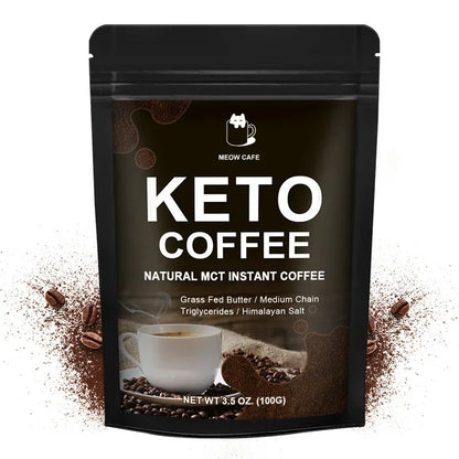 50G Keto Coffee Slimming Product Fat Burning Body Belly Waist Losing Weight Loss Cellulite Slim Beauty Tool Product