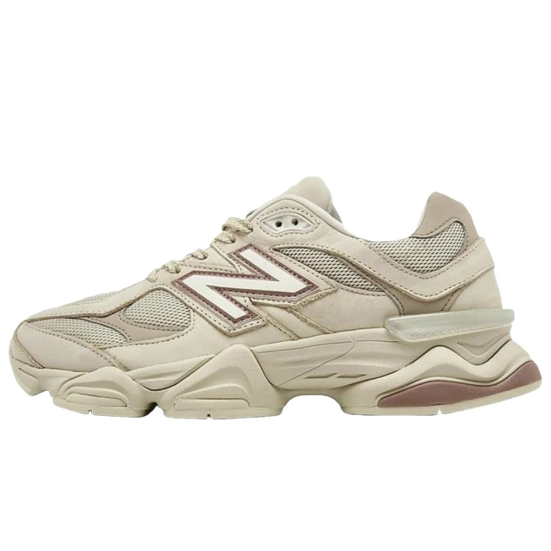NewBalance NB 9060 Men's and Women's Casual Shoes Fashion Breathable Walking Mesh Flat Shoes Sneakers White Female Footwear