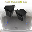 USVOTOV Trunk Organizer for Tesla Model Y Juniper Launch Refresh 2025 Rear Trunk Storage Bins Side Box Organiser TPE Accessories