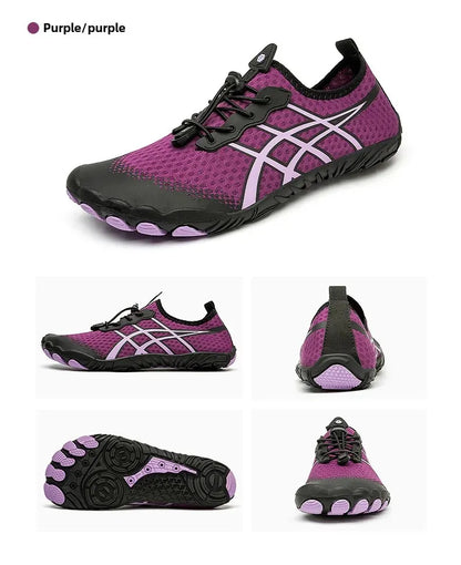 New Men's Hiking Sport Shoes Deep Squat Fitness Shoes Fishing Swimming Wading Shoes Surfing Diving Beach Five-Finger Shoes