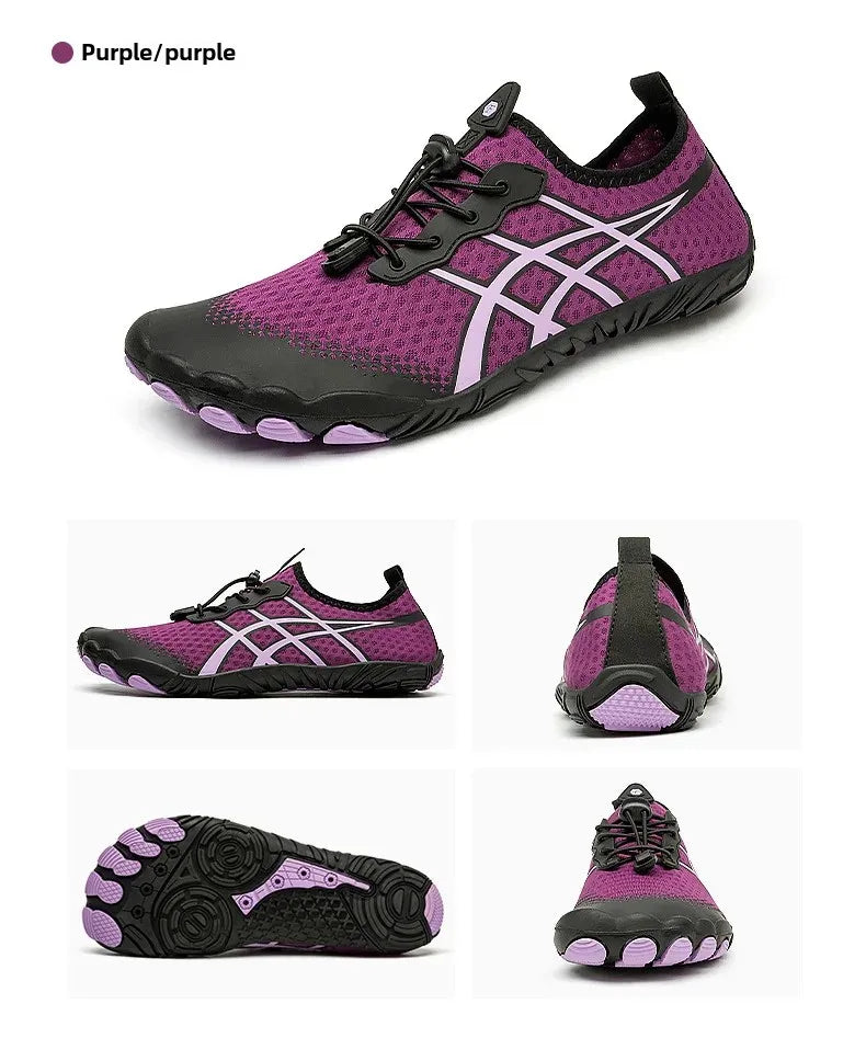 New Men's Hiking Sport Shoes Deep Squat Fitness Shoes Fishing Swimming Wading Shoes Surfing Diving Beach Five-Finger Shoes