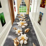 Decoración del hogar Balcón Pasaje 3D Alfombra de pasillo largo Entrada Hall Escalera Pasillo Alfombras Dormitorio Alfombra personalizable 