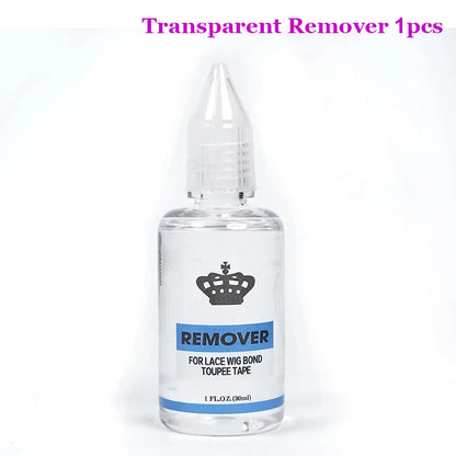 Removedor de cola líquida para extensões de cabelo, 1 peça, removedor de cola para peruca, adesivo de ação rápida, removedor de extensões de cabelo para remover cola de cabelo