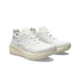 Original Asics Nimbus 26 Running Shoes Men Cushion Stability Asics Sports Shoes Unisex Sneakers White